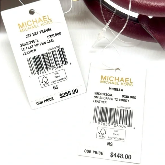 Michael Kors Mirella Small Logo Crossbody Bag & Matching Phone Case Wallet - Picture 11 of 11